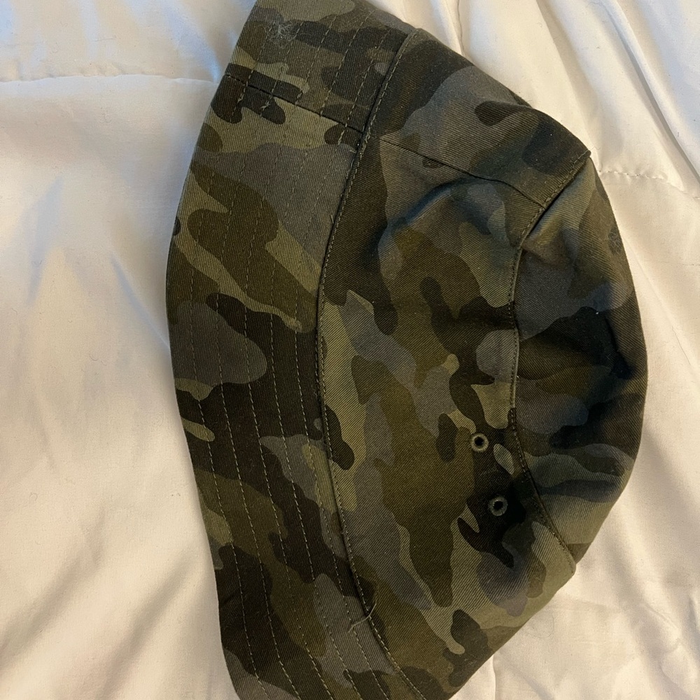 Janie and Jack Green Camouflage Hat